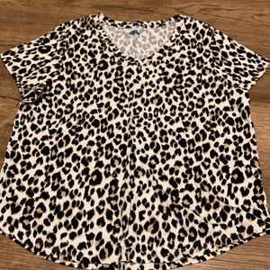 womens v-neck tee shirt